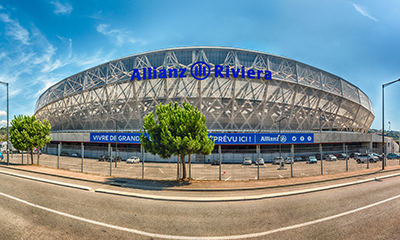 Estadio Allianz Riviera - Vista exterior global